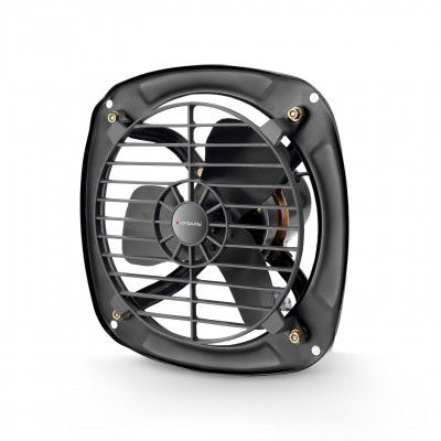 Longway Ventilo 12 Inch 300 mm Energy Efficient Exhaust Fan | 2 Years Warranty (Marble Black)