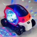 LooknlveSports Future 09 Musical Stunt Car Rotate 360° with Flashing Light & Music (Orange, White)  (White, Orange)...