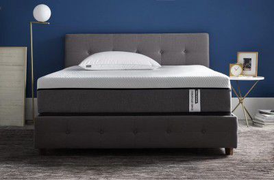 LOOM & NEEDLES Orthopedic Mattress | 5 Zone Cooling Gel Medium Firm Memory Foam Orthopaedic Mattresses | 75x72 Inch