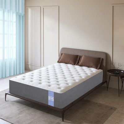 LOOM & NEEDLES Orthopedic Mattress | Dual Comfort with Hard & Soft Foam Flip Mattress | King Size Gadda | 72x72 Inch