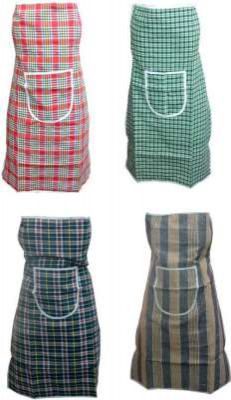 LOOMANTHA miles to go 4pc Cotton Chef's Apron (Multicolor)