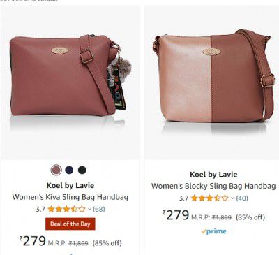 Loot | Branded Bags at minimum 85% off