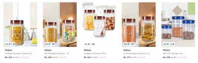 Loot: Milton Container Upto 77% off