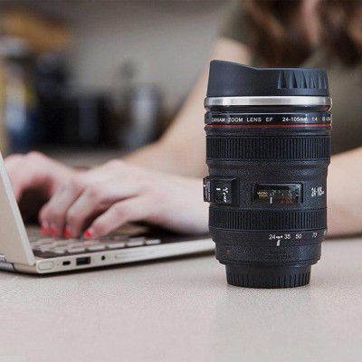 Loquartt Camera Lens Coffee Mug
