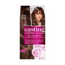 L'Oréal Paris Casting Crème Gloss Hair Color With Glycolic Gloss Complex | 5X Glossier Hair Color | Shade 500 - Medium Brown | 60g + 40ml + 60g...