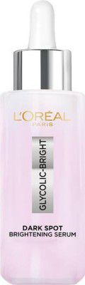 LOréal Paris Glycolic Bright 8%[Melasyl+Niacinamide]face serum, helps brighten Dark Spots  (30 ml)