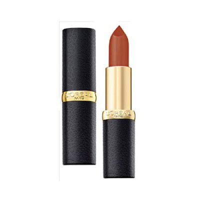 LOréal Paris Matte Lipstick, Longwear and Hydrating Lip Colour, With Jojoba Oil, Color Riche Moist,302 Rock on Fire, 3.7 g