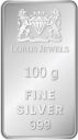 LORDS JEWELS BIS Hallmarked and Approved Purity S 999 ( 100 g Silver Bar)...