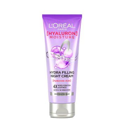 L'Oreal Paris Filling Night Cream, Leave In Hair Cream, 180ml