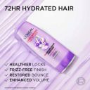 L'Oreal Paris Hyaluron Moisture 72HR Moisture Sealing Conditioner powered by Hyaluronic Acid, for Frizz-free, Hydrated and Bouncy Hair Full of Life | 386 ml...