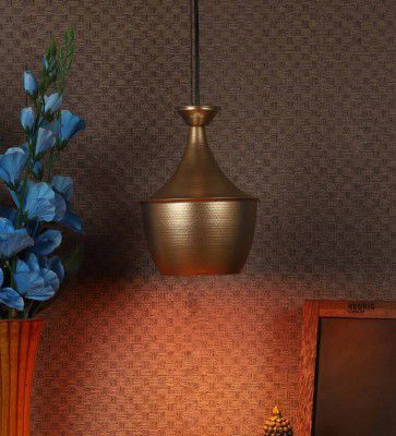 Lorraaine Antique Gold Iron Hanging Light