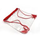 LOTA 8005 Plastic Waterproof Pouch Transparent Stadium Bags Clear String Bag for Gym Concert Travel Beach Swimming Sport...