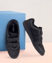LOTTO Velcro Running Shoes For Boys (Black, 20 - 22 Years)...