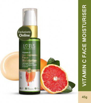 Lotus Botanicals Vitamin C Skin Brightening Face Moisturiser - 45g  (45 g)
