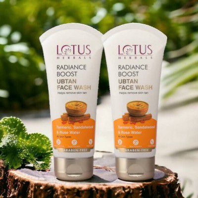 LOTUS HERBALS RADIANCE BOOST UBTAN Face Wash (100 g)
