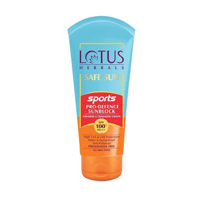 Lotus Herbals Sunblock SPF 100-40 Grams Cream