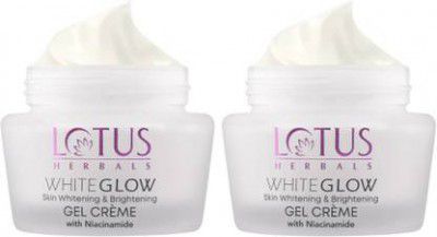 LOTUS HERBALS Whiteglow Skin Whitening & Brightening Gel Cream | SPF 25 | Pa +++| 40g  (80 g)