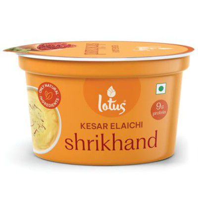 Lotus Kesar Elaichi Shrikhand, 80g 
