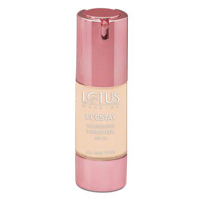 Lotus Makeup Herbals Eco-Stay Foundation SPF 20, Royal Pearl, 30ml