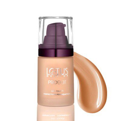 Lotus Makeup Proedit Silk Touch Perfecting Foundation, Almond, 30 ml