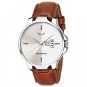 LOUIS DEVIN WT030 Leather Strap Analog Wrist Watch for Men...