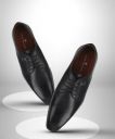 LOUIS PHILIPPE  Derby For Men  (Black , 6)...