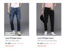 Louis Philippe Jeans at flat 75% off...