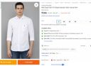 LOUIS PHILIPPE  Men Super Slim Fit Striped Spread Collar Casual Shirt...