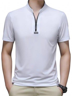 Louis Sense Men's Solid Regular Fit T-Shirt