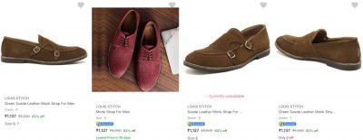 Louis Stitch Men’s Formal Shoes Upto 83% Off 