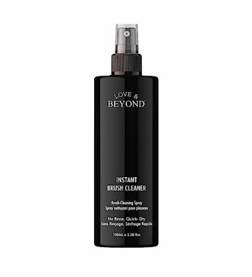 Love & Beyond Experience Professional-grade Makeup Brush Cleaning - Deep Cleans and Odorizes Both Natural and Synthetic Brushes - Rinse-Free Formula for Quick-Drying and Hassle-Free Maintenance