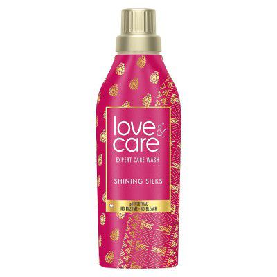 Love & Care Shining Silks Expert Care Wash Liquid Detergent, 500 ml