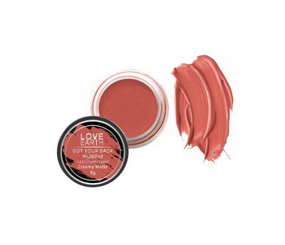 Love Earth Lip Tint & Cheek Tint Multipot-Got Your Back With Richness Of Essential Oils And Vitamin E - Coral