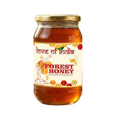 Love of India Forest Honey 500 gm | Raw & Unprocessed 