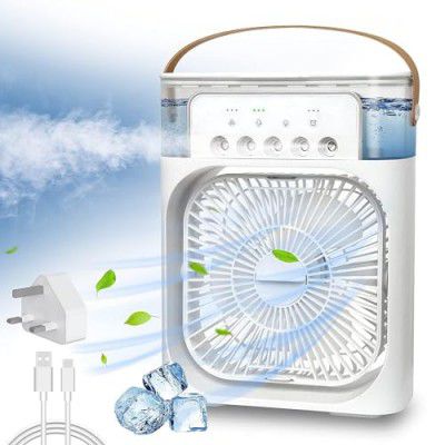 LOVHIDE Mini Cooler for Room Cooling, 3 in 1 Conditioner Mini Cooler Home