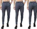 Lower for Men Lycra Stretchable Track Pants Combo of 3 Grey and Black...
