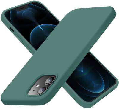 Loxxo® Compatible with iPhone 12/12 Pro Case 6.1 inch(2020), Soft Silicone Gel Rubber Bumper Case Cover Anti-Scratch Microfiber Lining