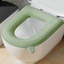 Lozox Universal Soft Toilet Seat Cover Washable Cushion U-shaped Toilet Seat Ring, Waterproof with Handle EVA Thickened Non-Dirty Hand Toilet Seat Cover,Toilet Seat Lid Cover Pads...