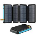 LRSA Solar Power Bank, 20000mAh, Foldable Multiple Solar Panels...
