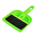 LSARI 1 Set Mini Dustpan Brush Set Cleaning Brush Small Desk Broom Cleaning Tool for Computer Keyboard Desktop Car (Mix Colors)...