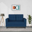 LSF Fabric 2 Seater Sofa  (Finish Color - blue, Pre-assembled)...