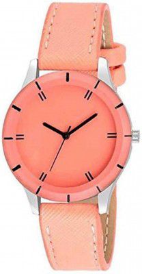 LUCASI Casual Analog Orange Dial Women Watch - CVBXN-123