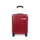 Luggero- Eternal Light-Weight & Durable Polycarbonate Chilli RED Unisex Hard Luggage| Medium - 65cm|8 Smooth Spinner TPV Wheels,Outer Combi Lock | Single Zip, Inner Zip, Service Zip| Trolley Bag...