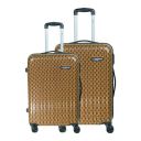 Luggero - Film Classic Light-Weight & Durable Polycarbonate Maroon Chain Unisex Hard Luggage|Set of 2...