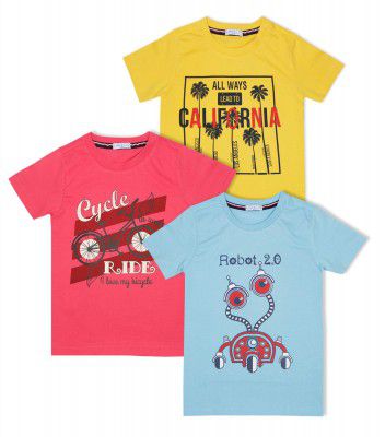 Luke and Lilly Boy's T-Shirts (Pack of 3)