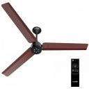 LUKER JVLuker Size Zero Neo BLDC Ceiling Fan With Remote Control | Black-Brown-Black...