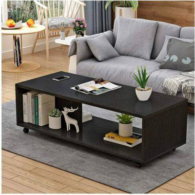 lukzer (CT-003 / 80 x 40 x 30Cm) Engineered Wood Coffee Table  (Finish Color - Wenge, DIY(Do-It-Yourself))