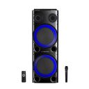 Lumiford GoFash TS007 160 watts Trolley Karaoke Bluetooth Party Speaker with Remote, Built-in Amplifier & Wireless Mic (Black)...