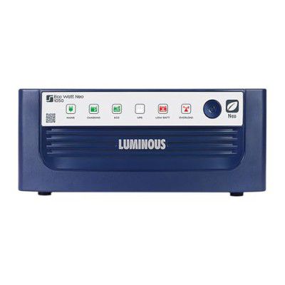 Luminous Eco Watt Neo 1050 Square Wave 900VA/12V Inverter for Home, Office & Shops