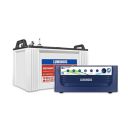 Luminous Inverter & Battery Combo (Eco Volt Neo 850 Pure Sine Wave 700VA/12V Inverter with Red Charge RC18000 ST Short Tubular 150Ah Battery) for Home, Office & Shops...